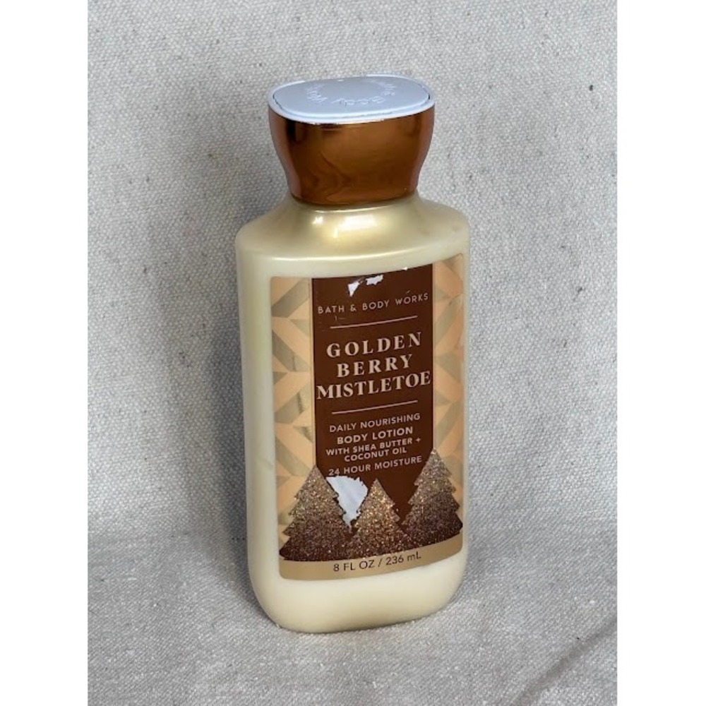 Bath & Body Works Golden Berry Mistletoe Daily Nourishing Body Lotion